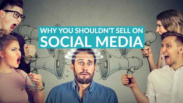 Why You Shouldn’t Sell On Social Media